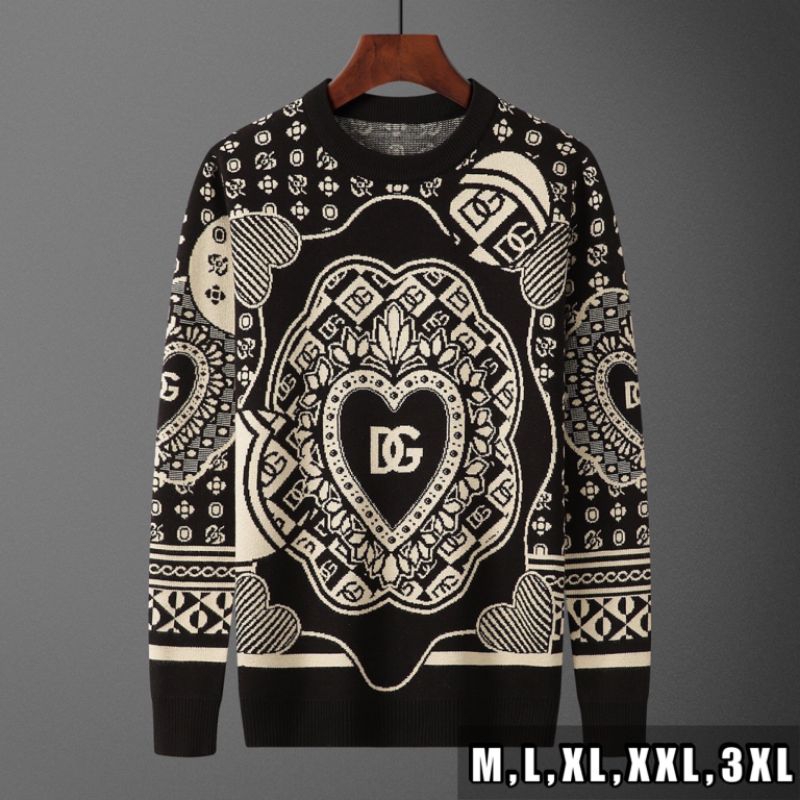 BAJU SWEATER PRIA MOTIF BATIK