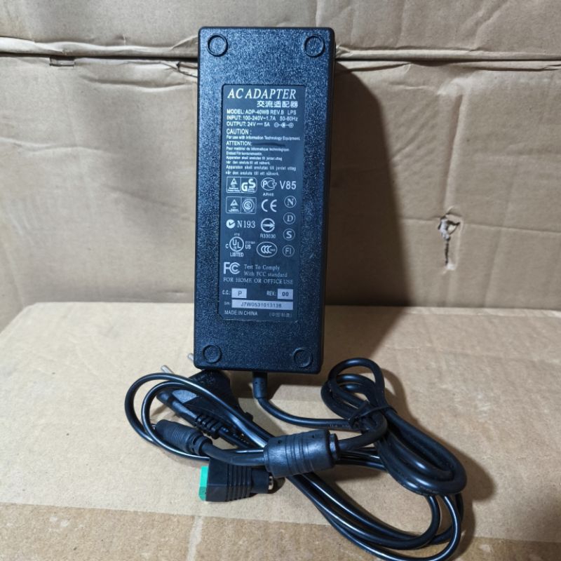 Adaptor 24 volt 5 ampere