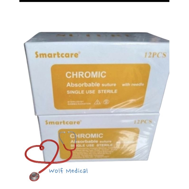 Smartcare Chromic 2/0 , 3/0 , 4/0