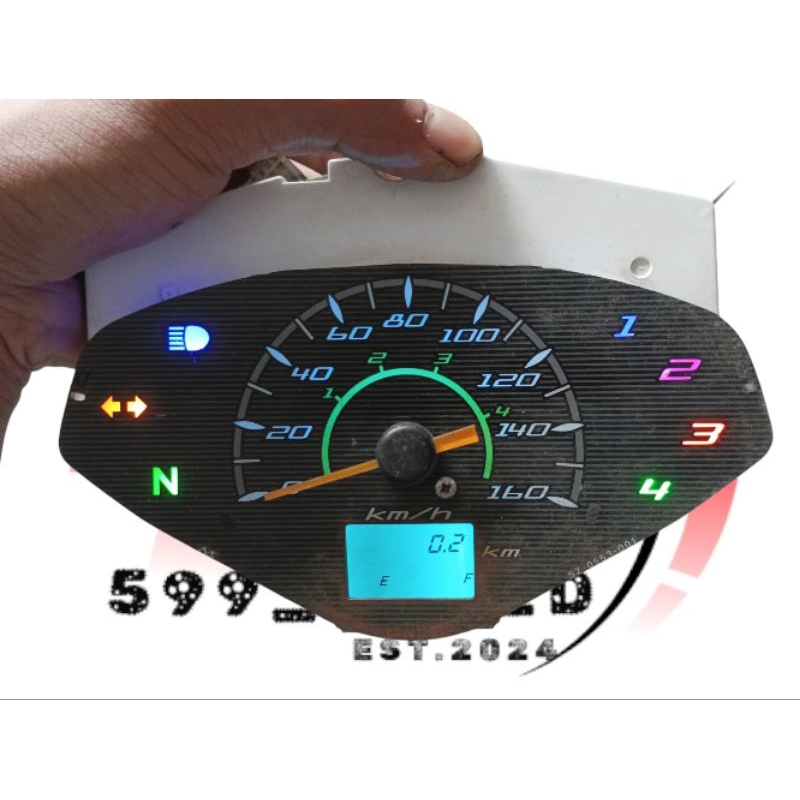 mesin speedometer motor suzuki Shogun arashi custome original
