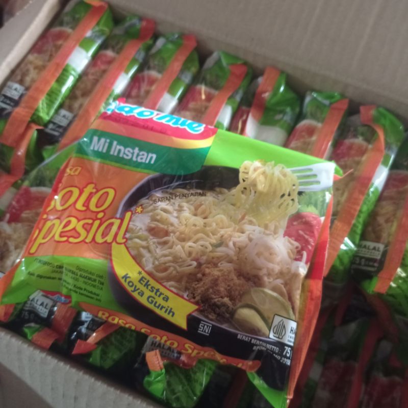 

INDOMIE SOTO / INDOMIE RASA SOTO/ MIE INSTAN INDOMIE SOTO 5 PSC / ISI 5 PSC