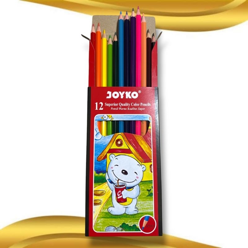 

Pensil Warna Joyko 12 Panjang (1 Pcs)