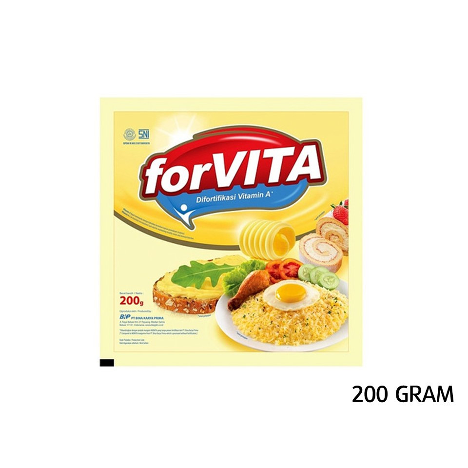 

Forvita Margarine Sachet 200gr