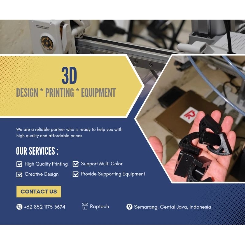 Jasa design/cetak 3D print