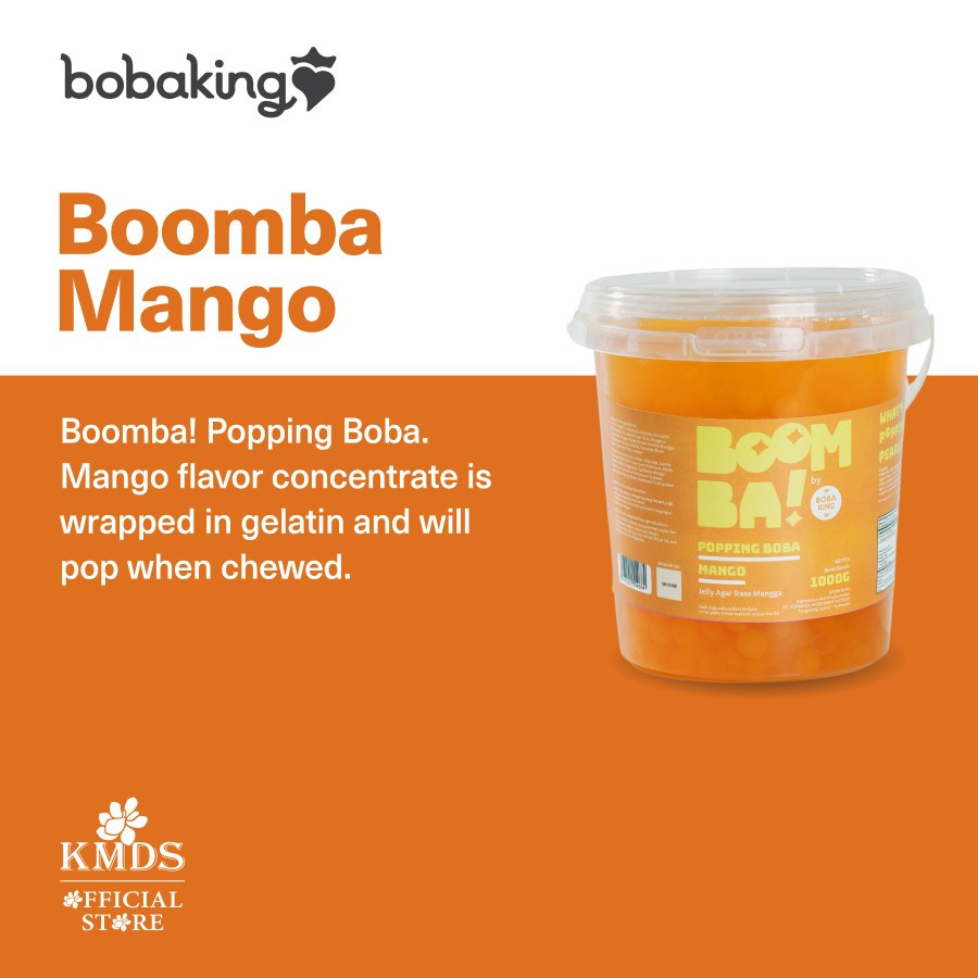

BOOMBA POPPING BOBA MANGO 1KG 1000GR