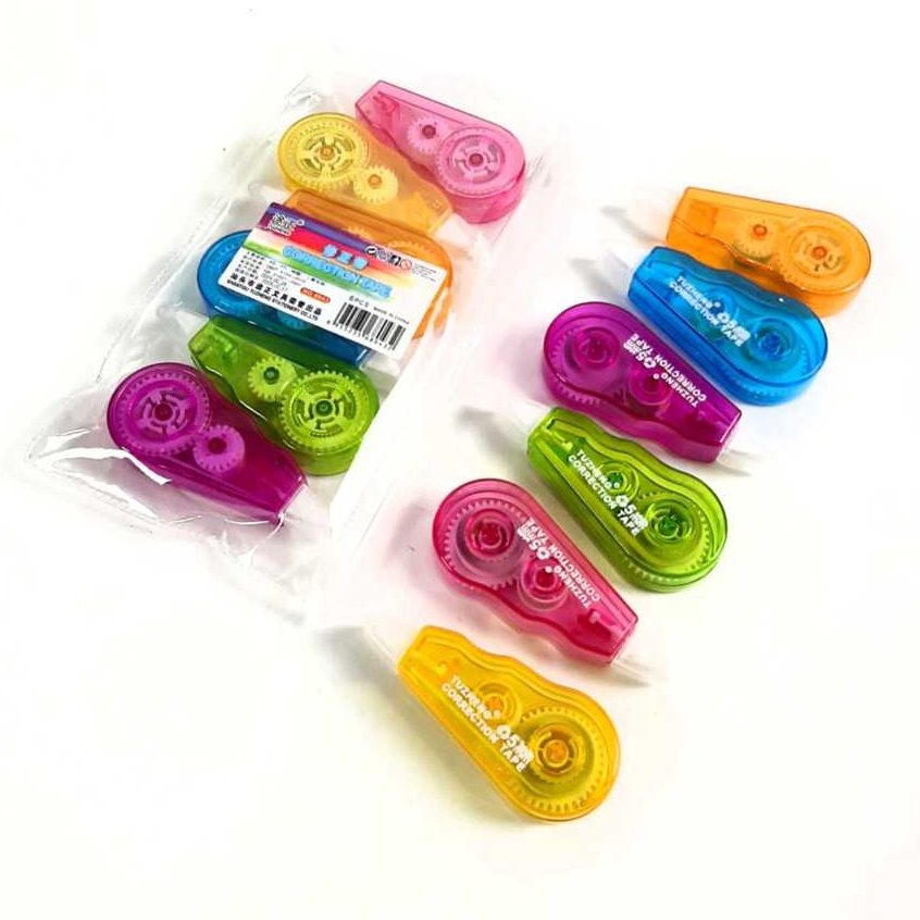 

Grosir (1packs/6pcs ) Correction Tape Kertas TUZHENG NO-8043