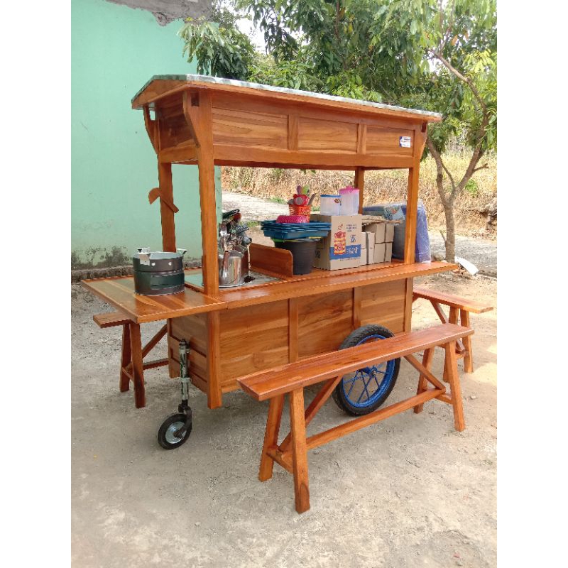 GEROBAK ANGKRINGAN RODA 3