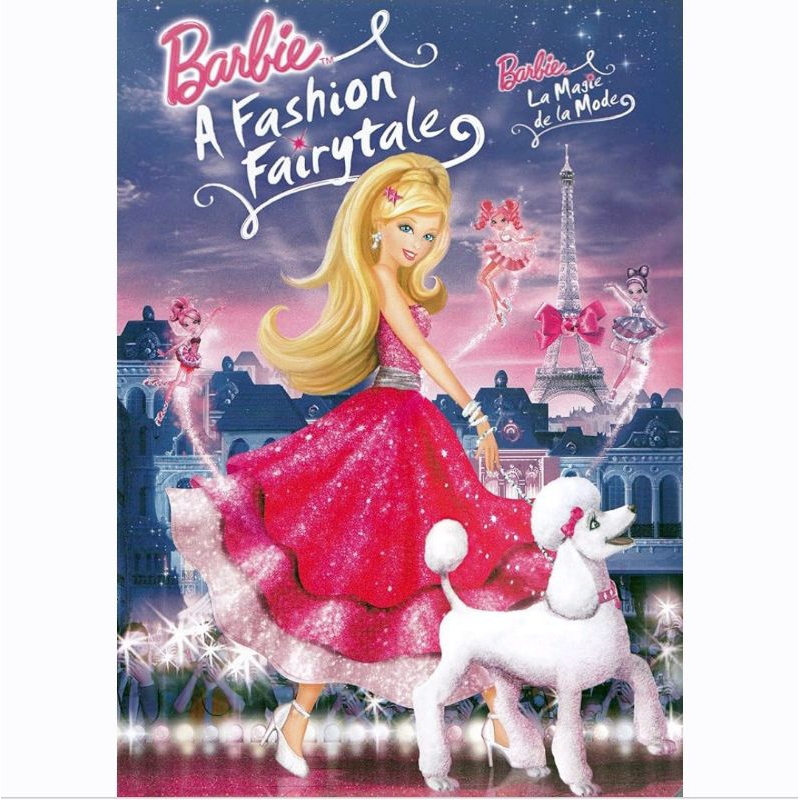 Kaset Video Film Kartun Anak - Film Barbie A Fashion Fairytale