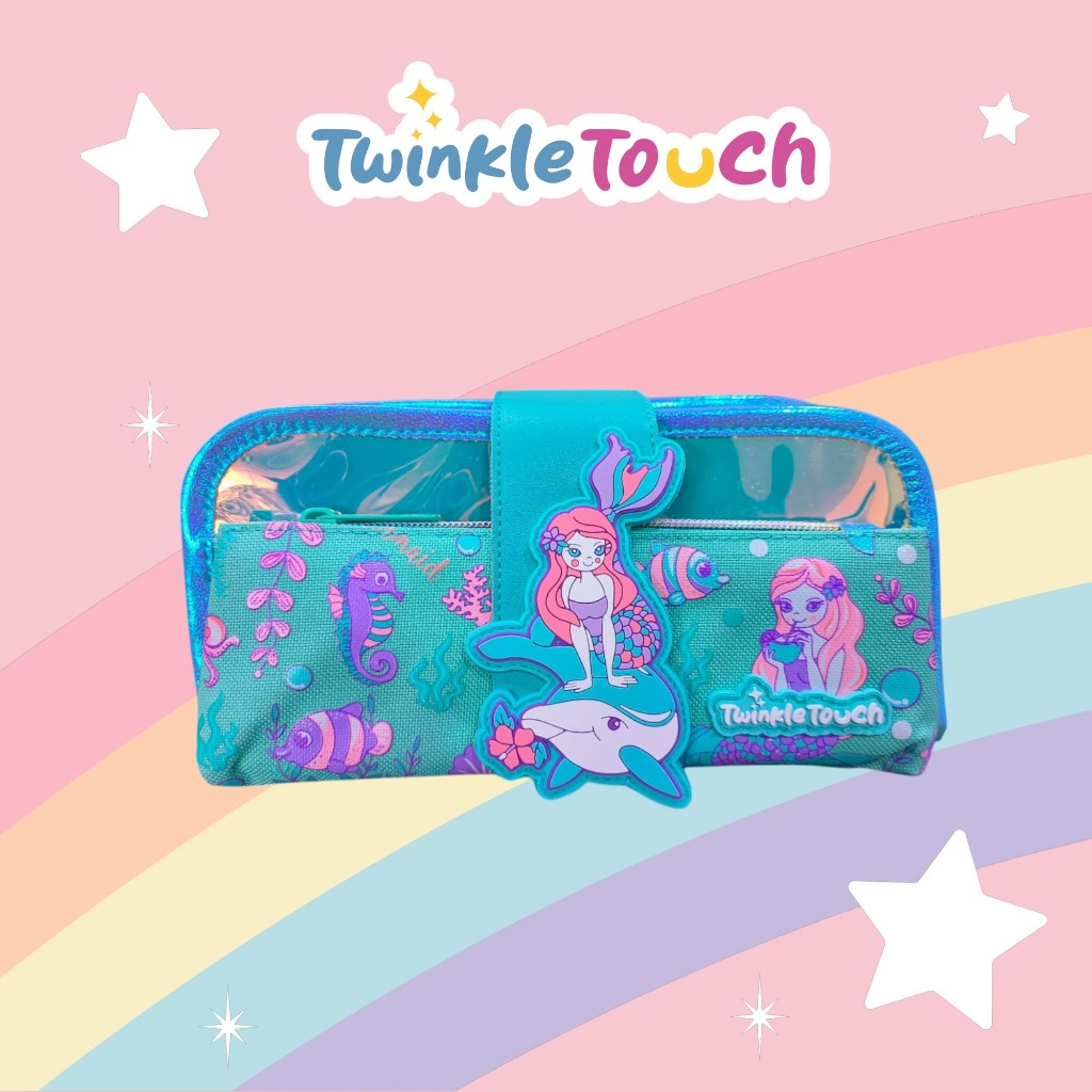 

HJK New Tempat Pensil Atau Kotak Pensil Lipat Anak ORI TwinkleTouch