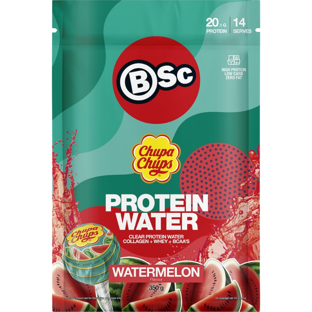 

BSC Chupa Chups Protein Water Watermelon 350g Australia