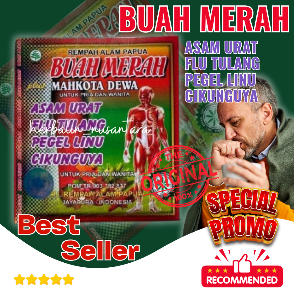 

Buah Merah Serbuk Isi 15 Sachet