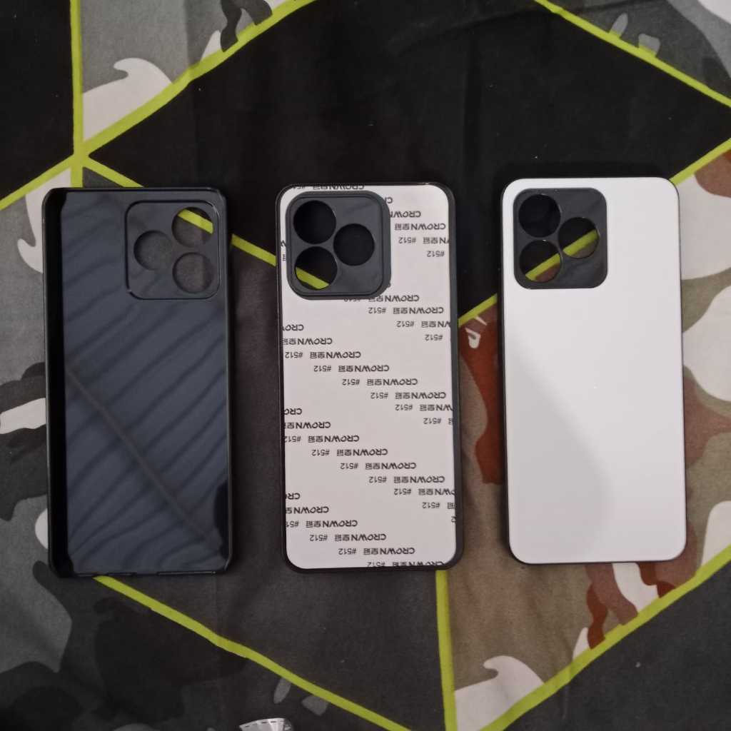 Casing Hardcase 2d Bahan Custom Silikon Case Polos Keras Untuk All Type Pelindung Hp