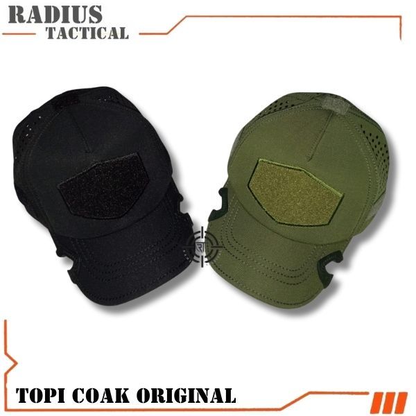 TerlarisTopi tactical coak hitam bahan original cod