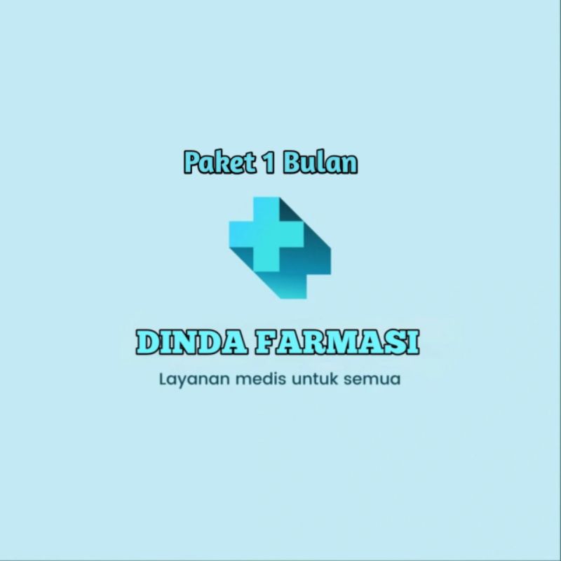 

STIKER LOGO DINDA FARMASI 1 BULAN
