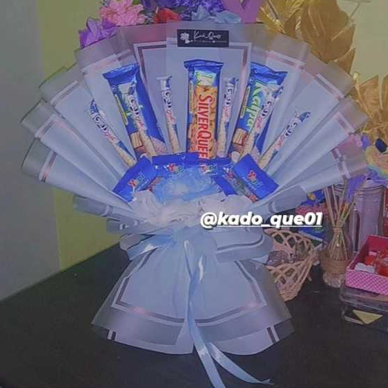 

Buket Snack [Best Seller] custom warna dan tema