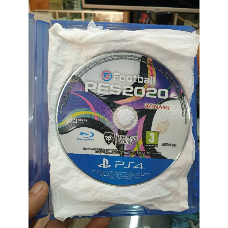 kaset ps4 pes 2020 second normal