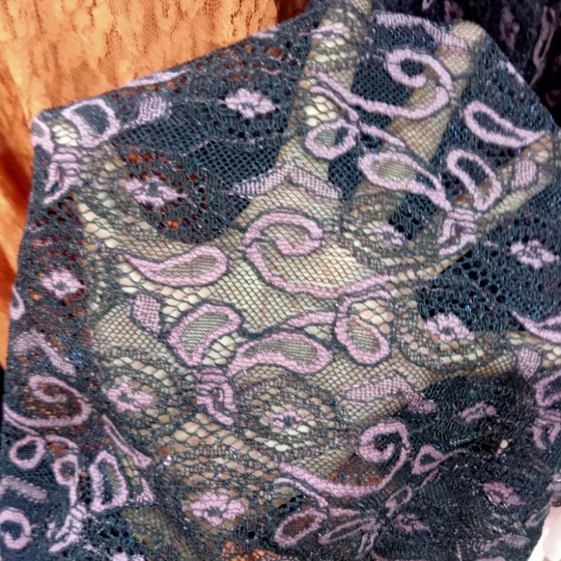 Kain - Kain Brukat Lace - Kain Rajut Brokat Lace Prancis - Kain Antik