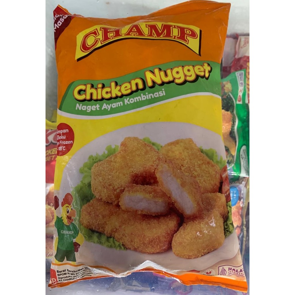 

CHAMP CHICKEN NUGGET 900 GR 450 GR 225 GR