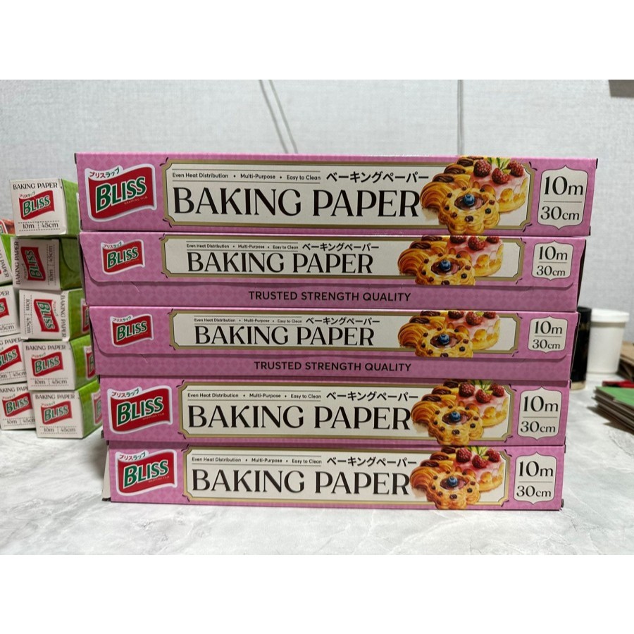 Baking Paper Bliss / Kertas Baking Bliss - 30 Cm x 10 M