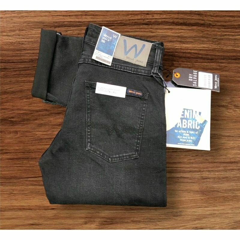 celana jeans werco denim original / celana reguler /  werco denim original pria jeans