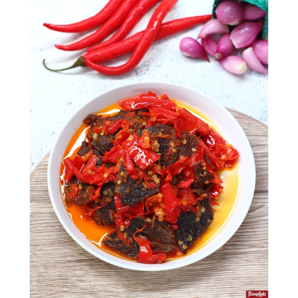 

Rendang Buya - Dendeng Balado Merah 250gr Langsung Santap Praktis Asli Padang