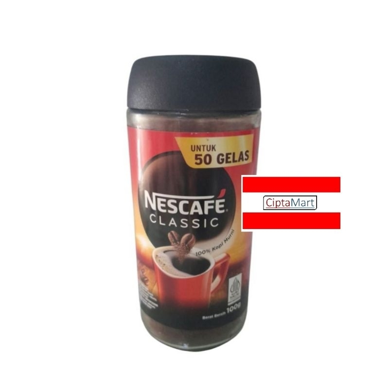 

Kopi Nescafe Classic Jar 100gr