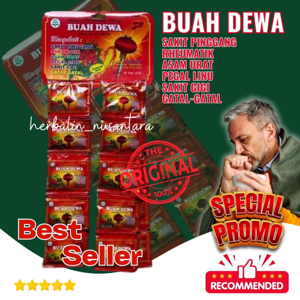 

BUAH DEWA KAPSUL ASAM URAT 100% ORIGINAL