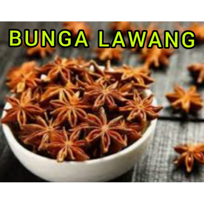 

BUBUK BUNGA LAWANG MURNI RP 24.000 / 250 GRAM