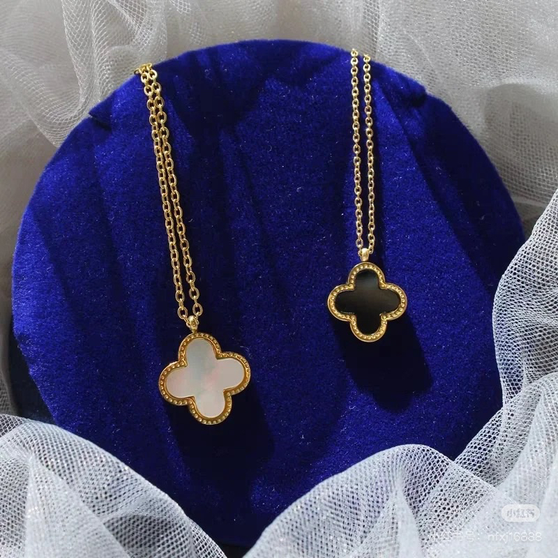 Kalung VCA Clover - Kalung Clover - Kalung Clover Titanium