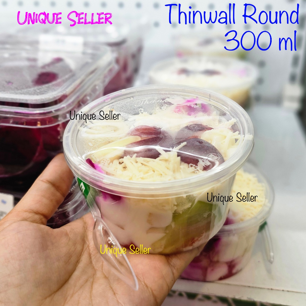 [Isi 25] Thinwall Round Victory 300 ml / Thinwal Round Victory 300ml / Thinwall Round 300 ml / Thinw
