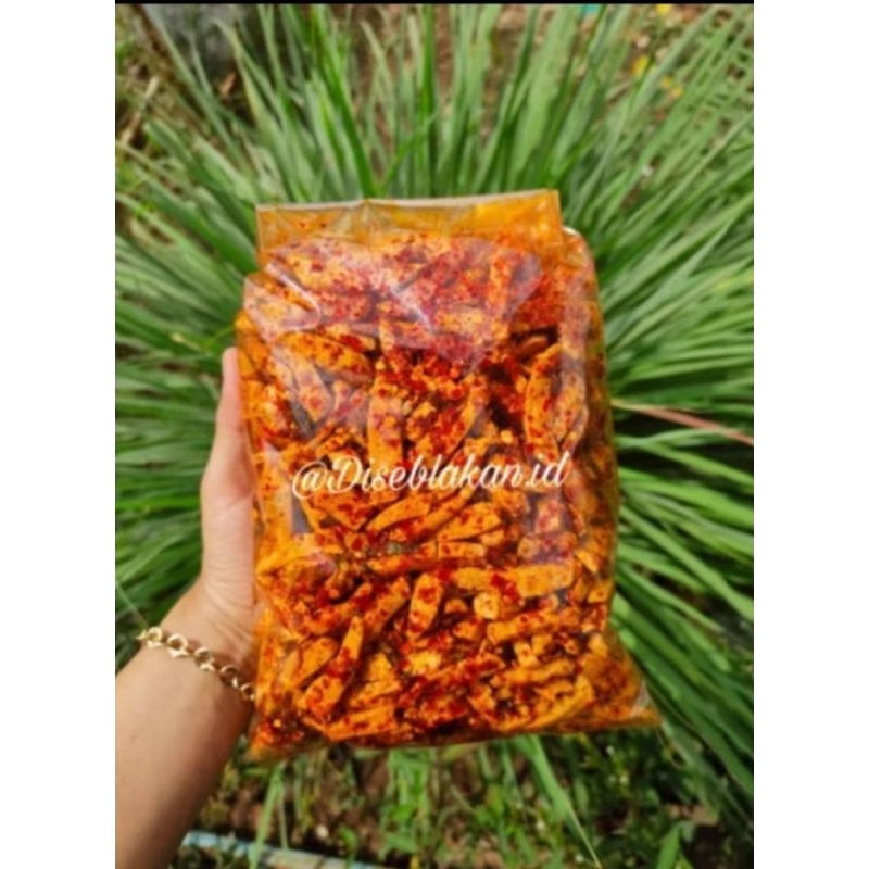 

Basreng pedas daun jeruk isi 500gram