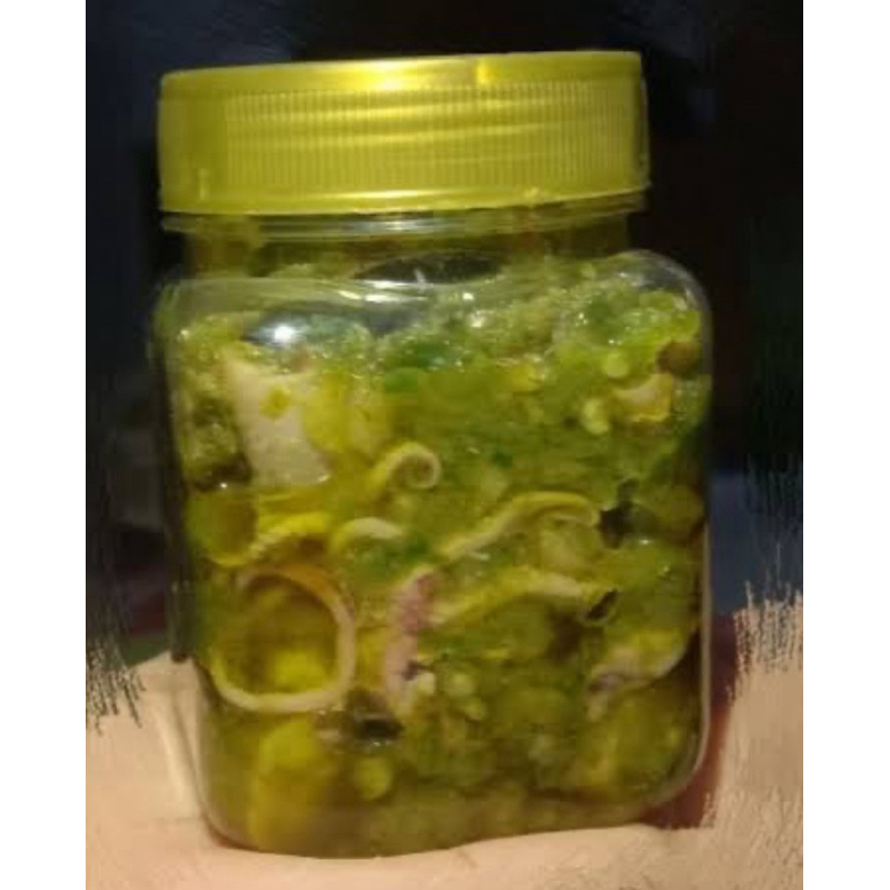 

sambal cumi asin cabe ijo