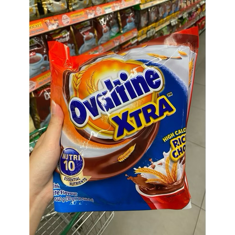 

ovaltine xtra chocolate isi 18 sachets 540gr