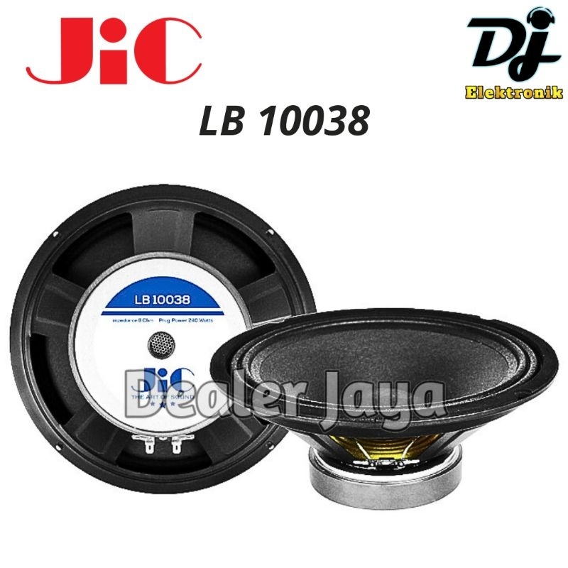 Speaker Komponen JIC LB 10038 / LB10038 - 10 inch