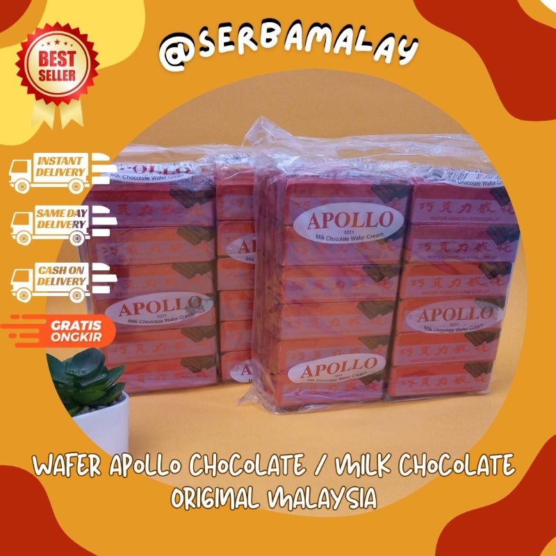 

Apollo Wafer Malaysia isi 12 Pcs / 48 Pcs