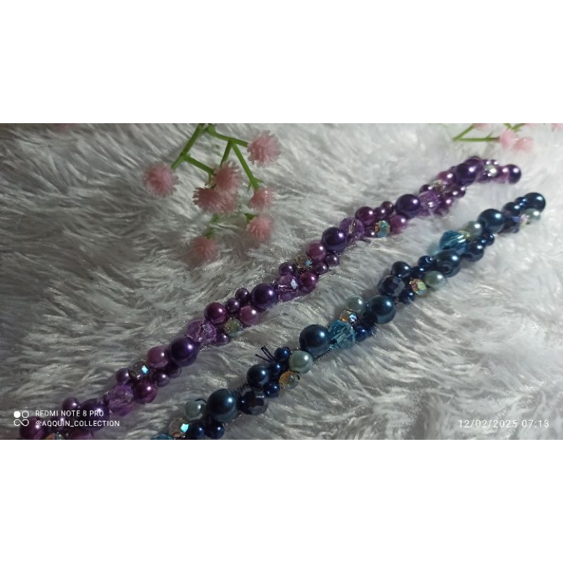 Payet Instan/Payet Rangkai/ Mutiara Rangkai Manik cekko permata cangkang/ Hiasan Kebaya Model 4