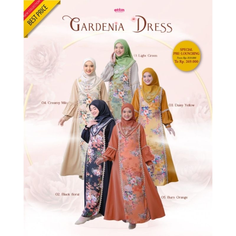 Gamis Gardenia Dress By Attin Hijab
