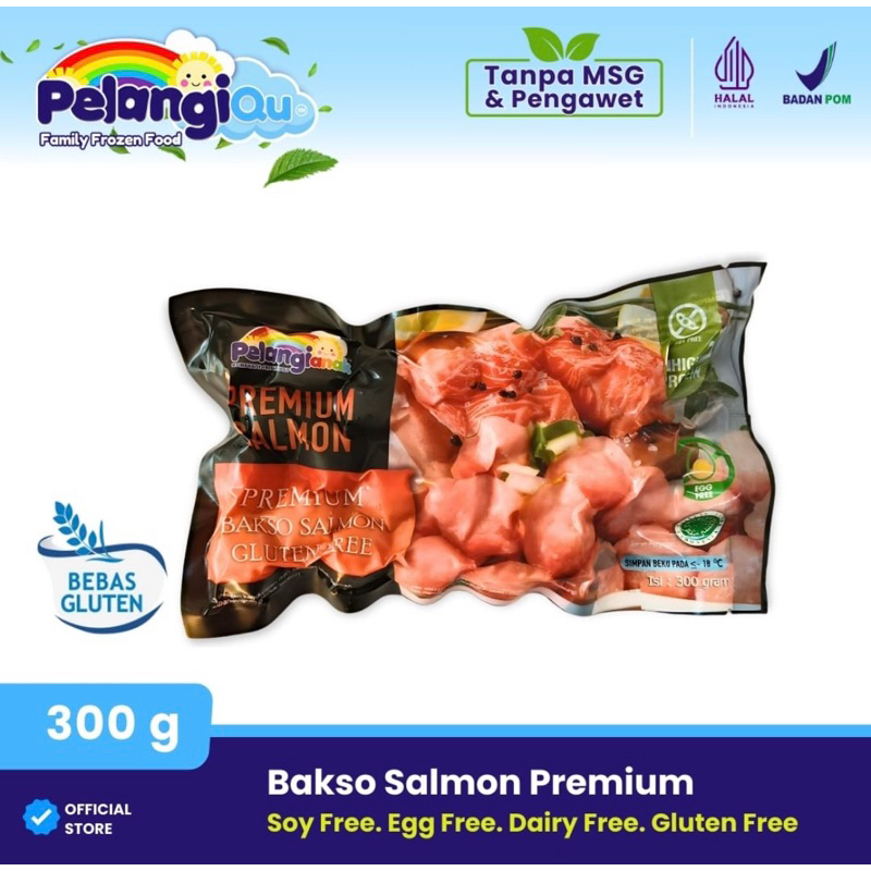 

Pelangi Anak Bakso Salmon Premium Gluten Free