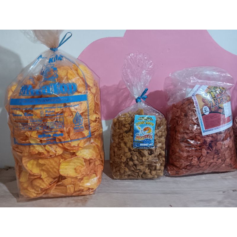 

Talas Gelombang Balado Kiloan 100gr/250gr/500gr Murah -AJZKHSNACK-