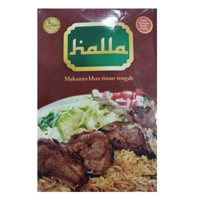 

Halla makanan khas Timur Tengah net:570gr EXP 2026