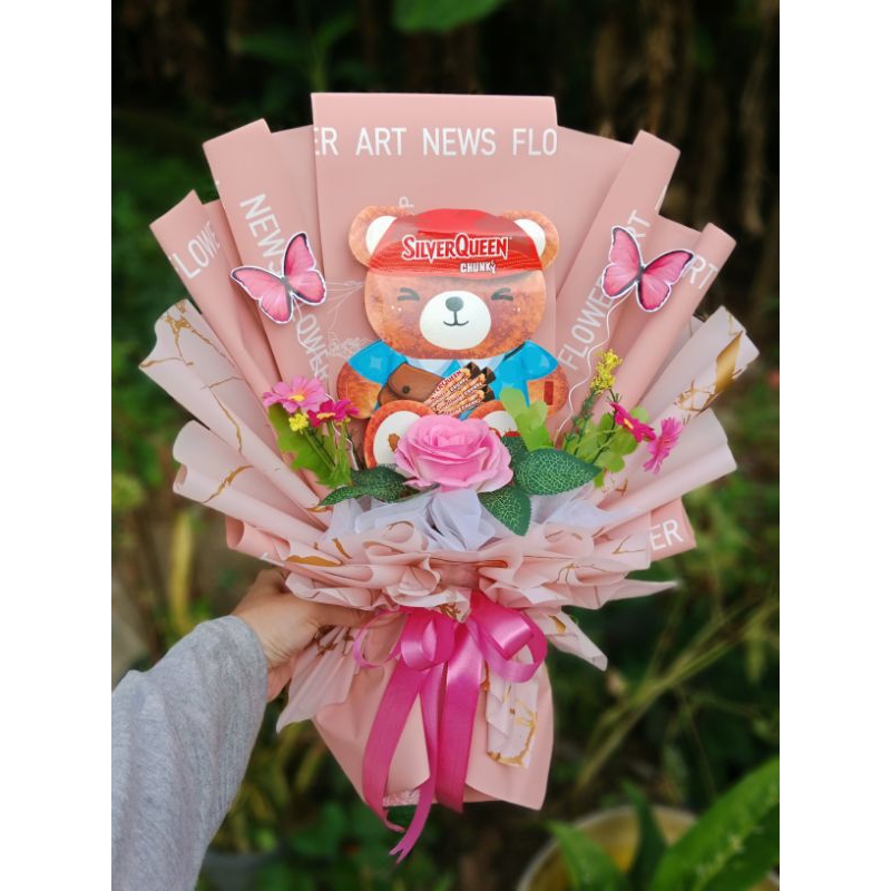 

(Uk Sedang) /Hadiah valentine/buket coklat