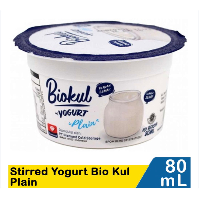 

Diamond Stirred Yoghurt Bio Kul Plain 80 ml