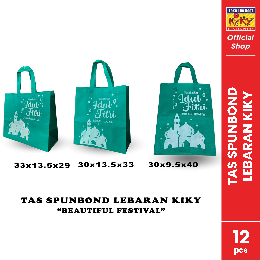 

KIKY Tas Spunbond Lebaran Idul Fitri Beautiful Festival - 1 Pcs
