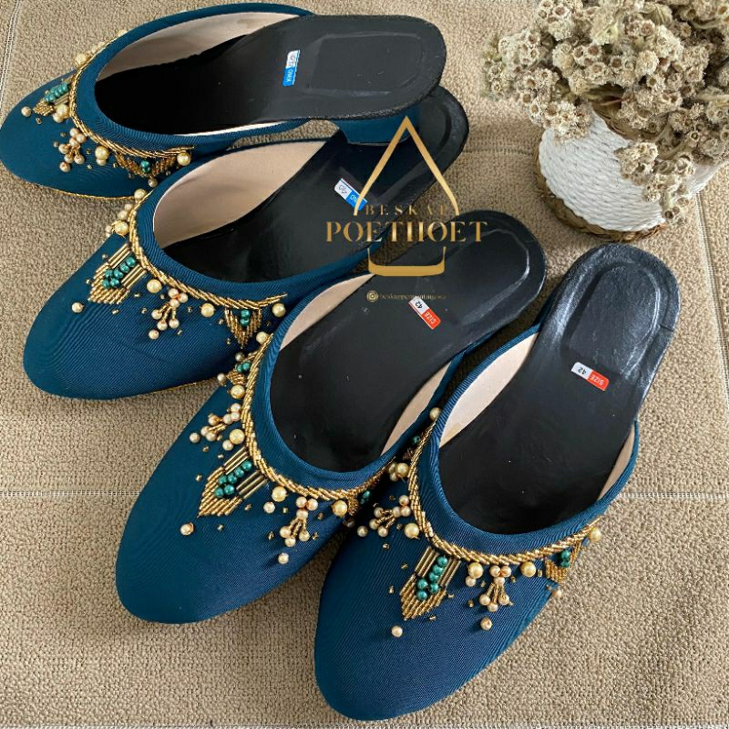 selop pengantin Jawa emerald Payet gold pria dan wanita ( harga satuan)