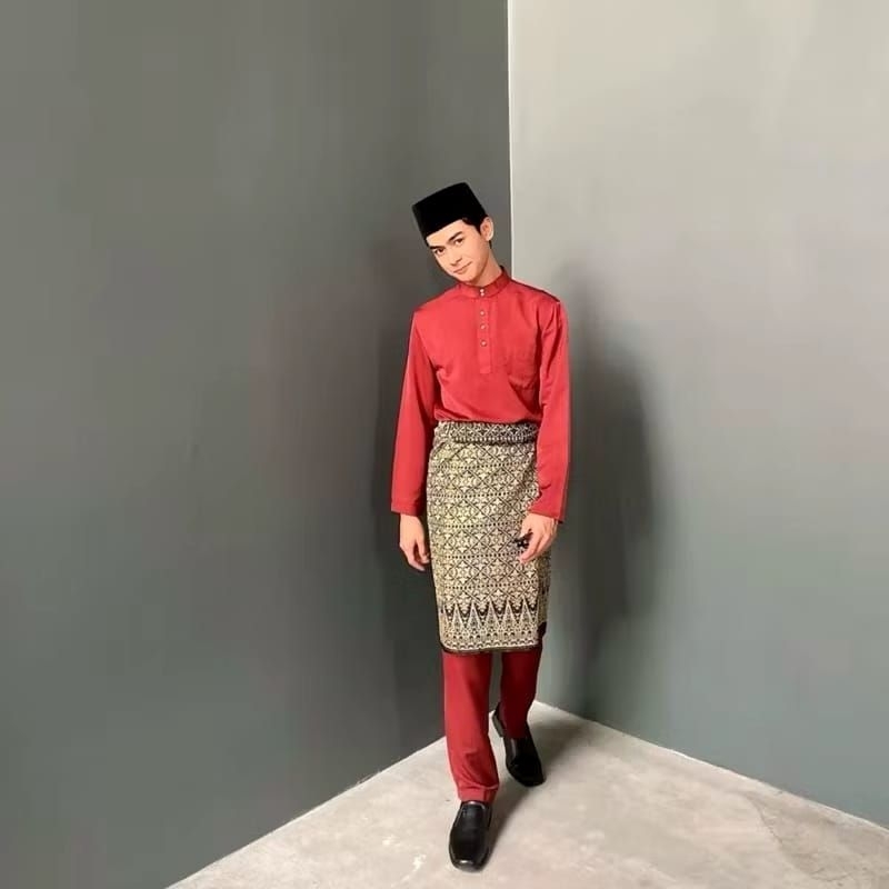 setelan celana teluk belanga baju kurung malaysia baju kokoh baju adat malaysia baju melayu