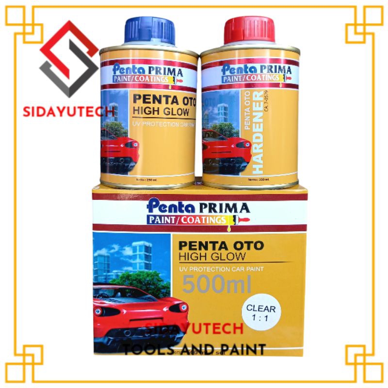 Cat Pernis Penta Oto Clear Gloss PU 500 ml