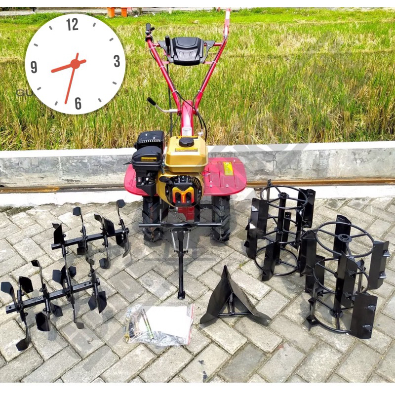 Mesin Traktor Mini Tiller Cultivator Maestro ZC100T Engine GX200