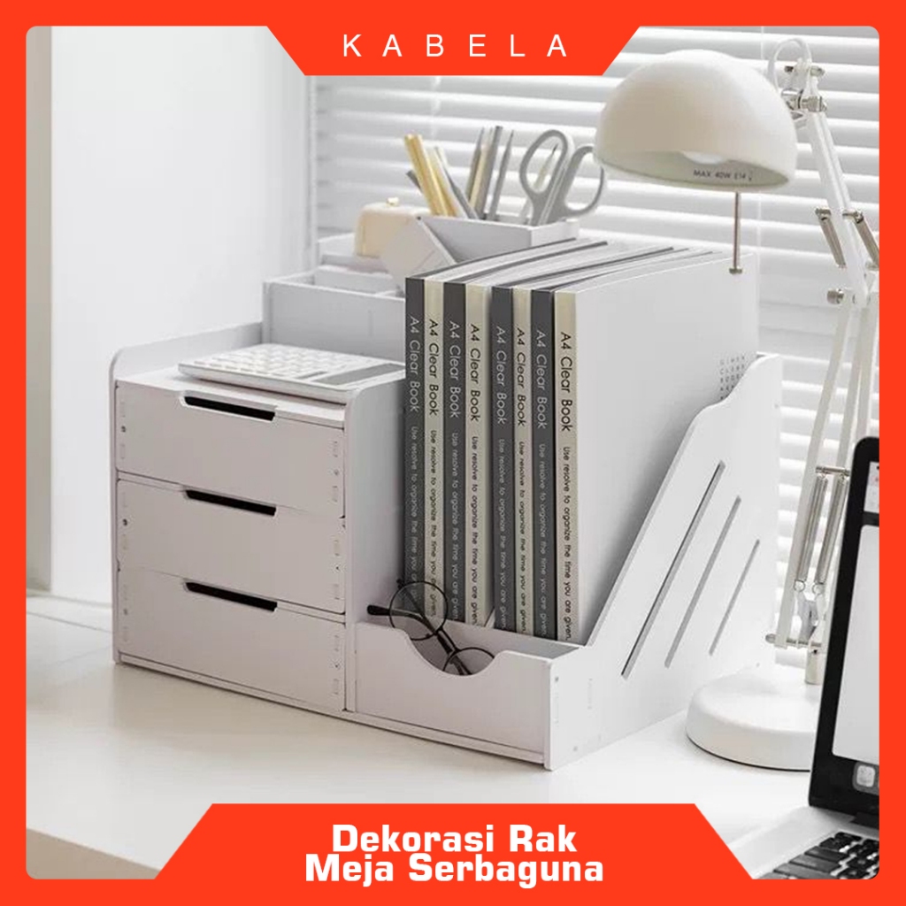 KABELA - Rak tray dokumen file kerja, Rak buku kantor