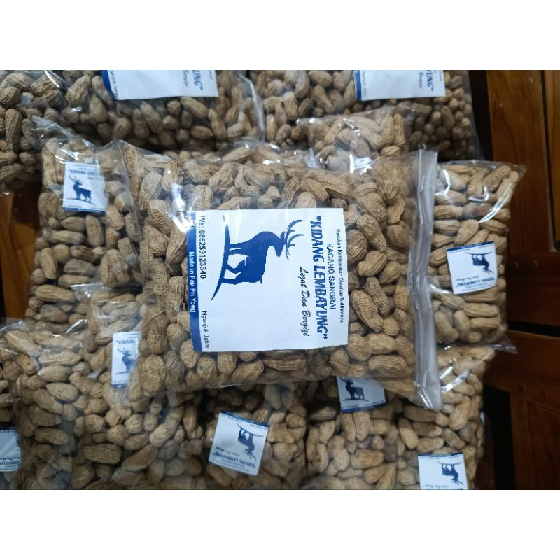 

kacang sangrai "KIDANG LEMBAYUNG" 500gram gurih dan enak