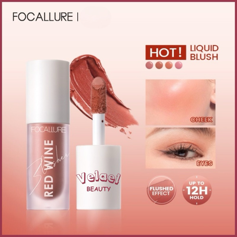 FOCALLURE Blusher Focallure Liquid Blush // Blush On Cair